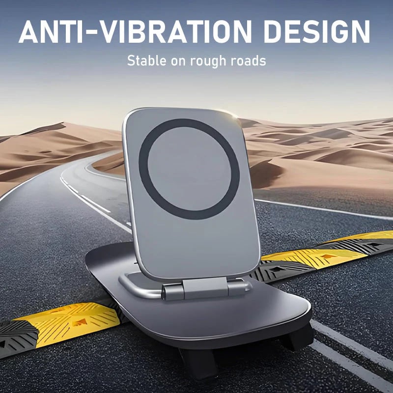 ✨Magnetic Strong-Hold Phone Mount—Sticks Like a Magnet, Stands Like a Rock!📱⚡