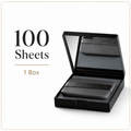 2-in-1 Oil Blotting Sheets with Mirror Puff Compact