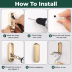 FoldClear Folding Wall Hooks - Limited Time Offer